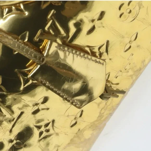 Louis Vuitton Gold Speedy 30 Monogram Mirror - Picture 8 of 10